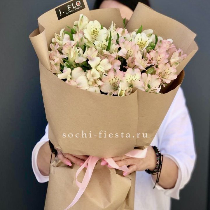 17  альстромерий в крафте в Рязани