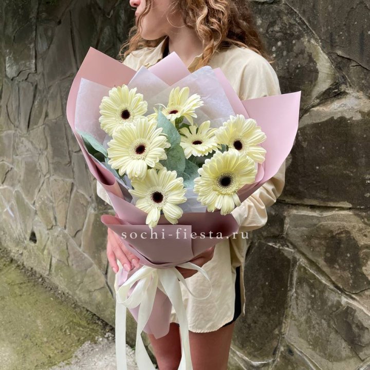 Букет голландских гербер  в Рязани