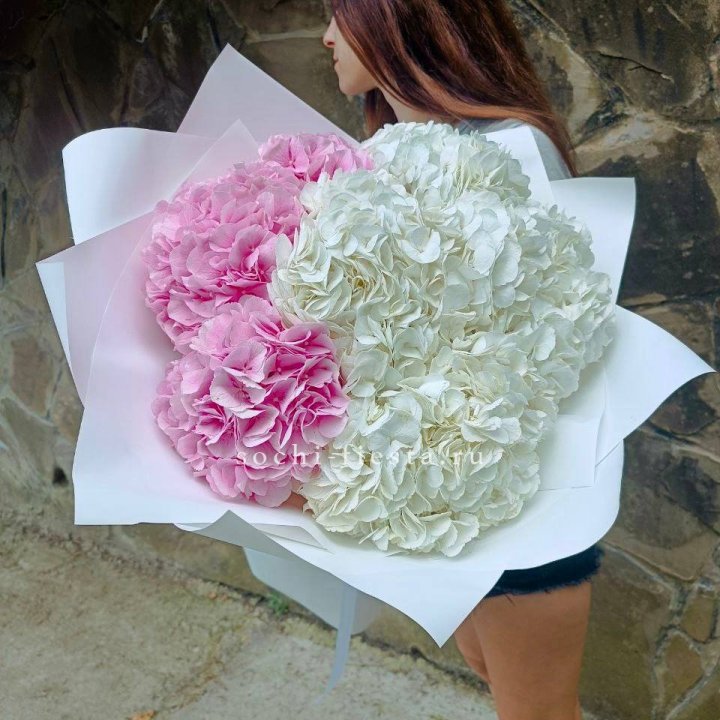 Букет гортензий №2 в Рязани