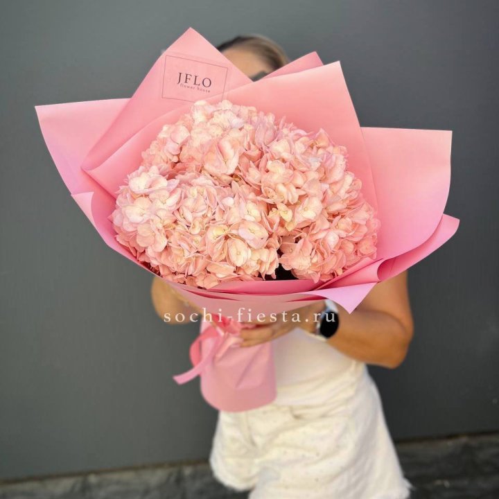 Букет гортензий "Крем" в Рязани