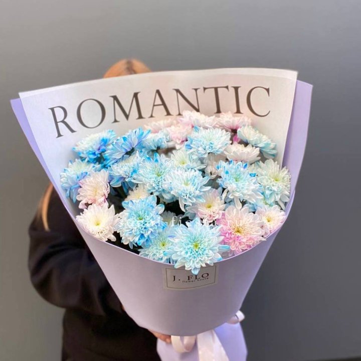 Букет кустовых хризантем в Рязани