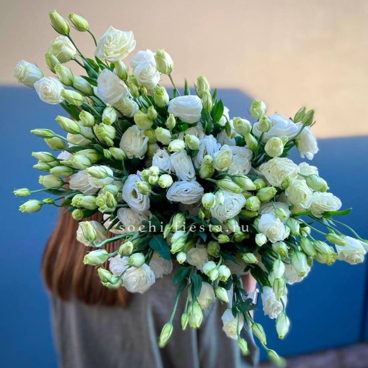 Охапка эустомы в Рязани