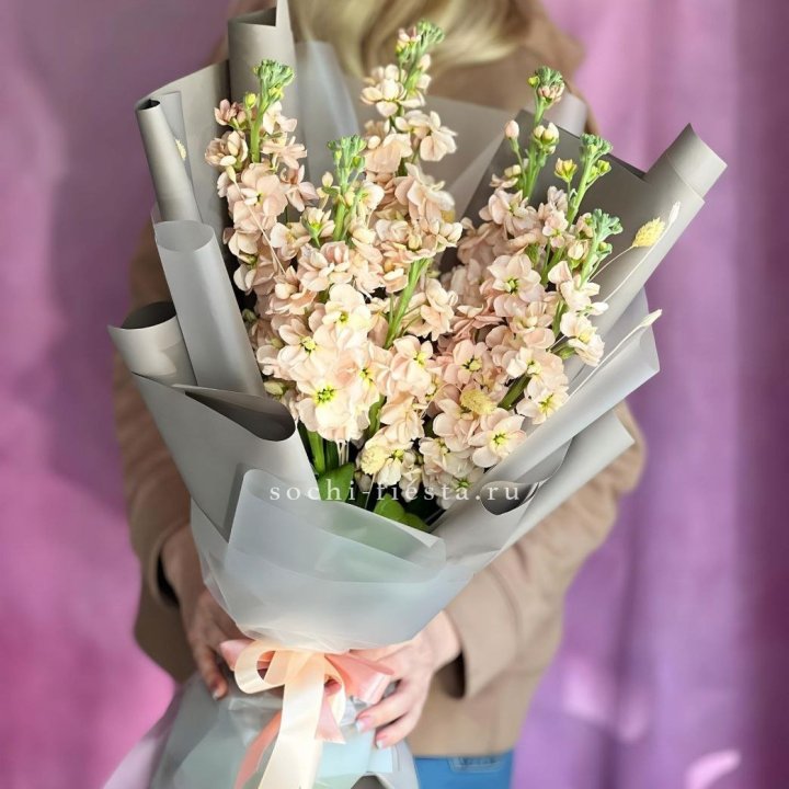 Букет ароматной маттиоллы №2 в Рязани