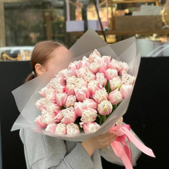 51 нежный тюльпан в Рязани