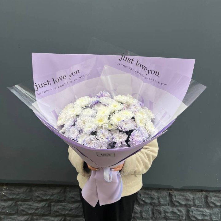 9 воздушных хризантем в Рязани