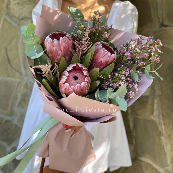 Букет из протеи "Клеопатра"  в Рязани