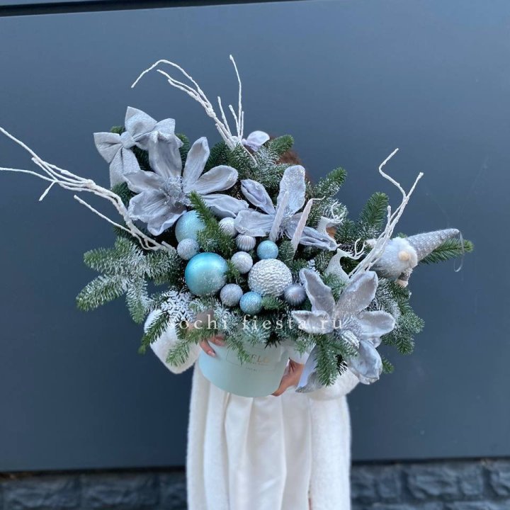 Композиция "Снежный цветок" в Рязани