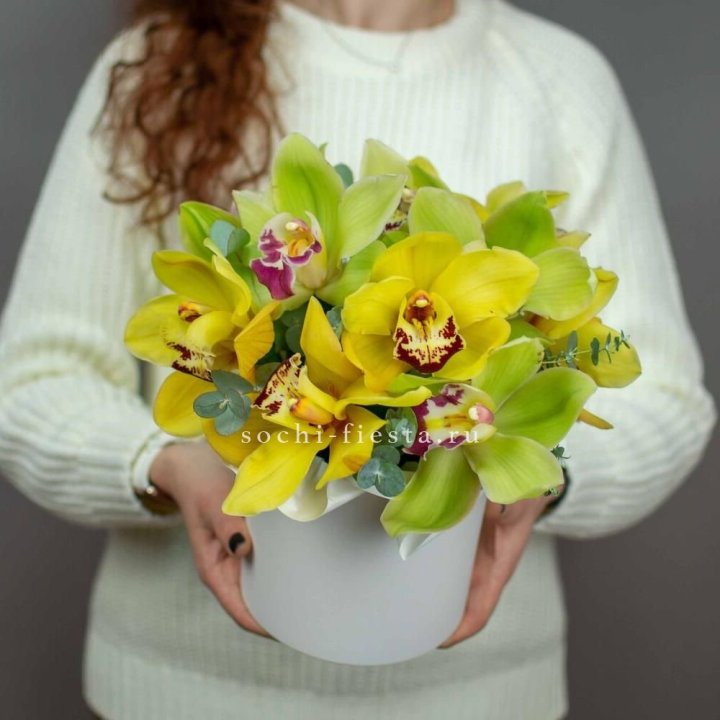 Бокс с орхидей №1 в Рязани