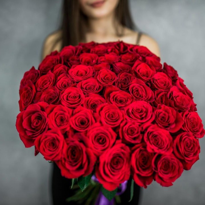 51 красная роза в Рязани