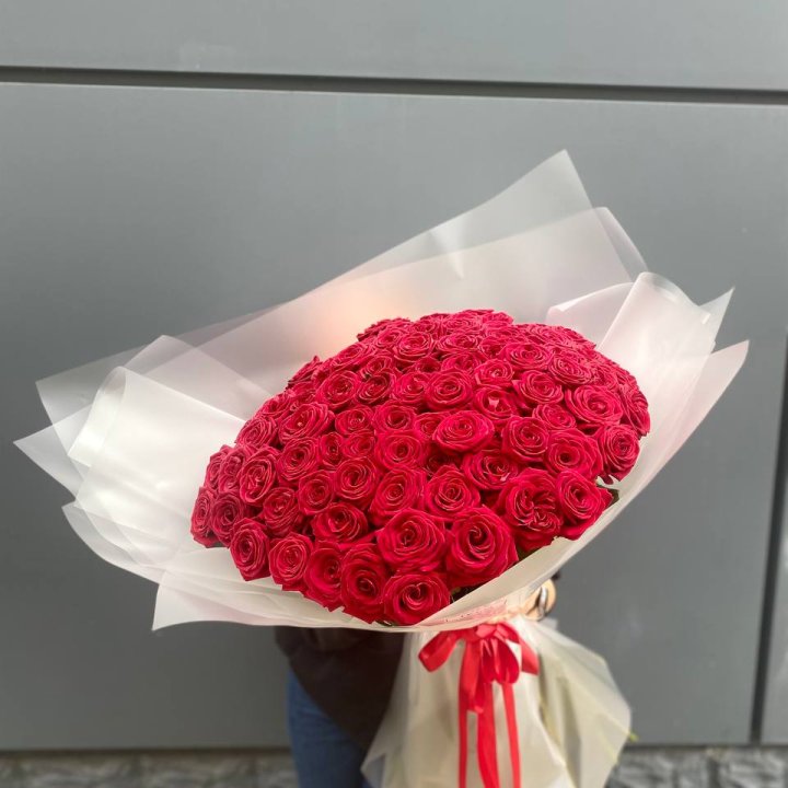 101 высокая роза в Рязани