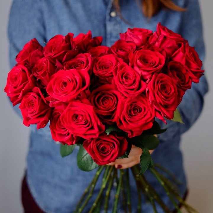 25 красных роз в Рязани