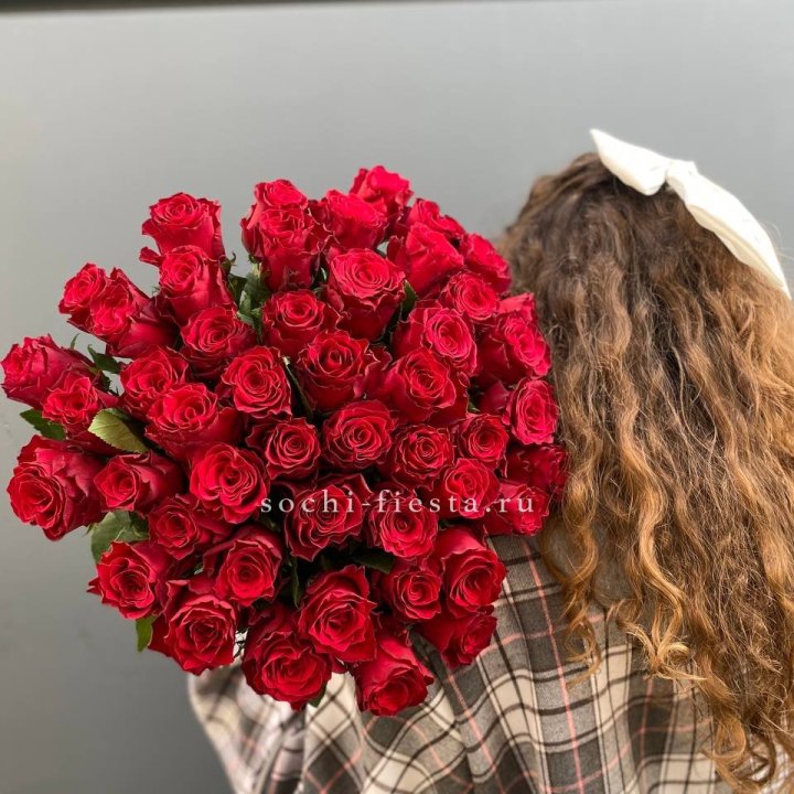 51 красная роза в Рязани