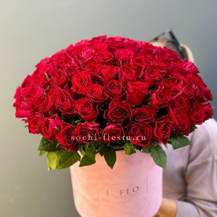 101 кенийская роза в цилиндре в Рязани