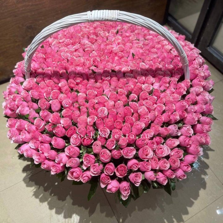 501 розовая роза в Рязани