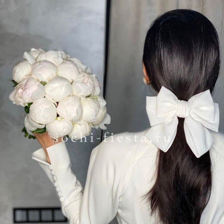 Свадебный букет пионов в Рязани