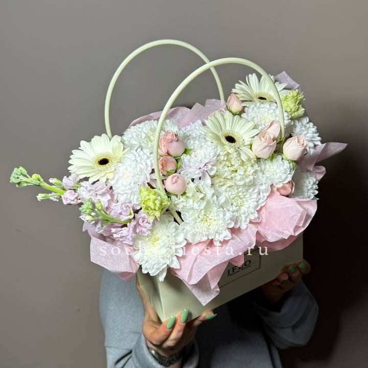 Сумочка "Белый рассвет" в Рязани