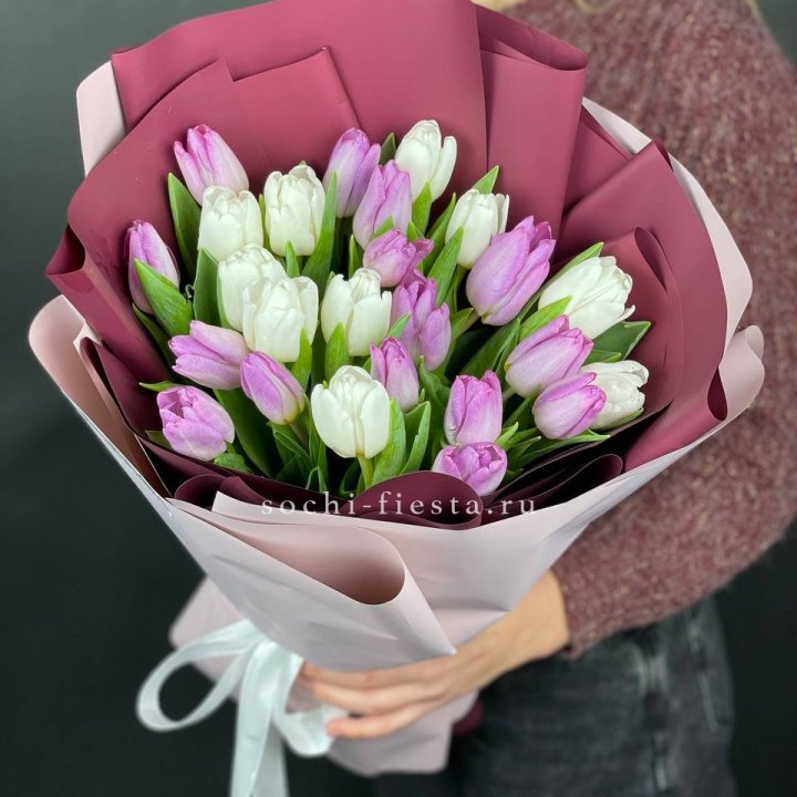 25 тюльпанов микс в Рязани