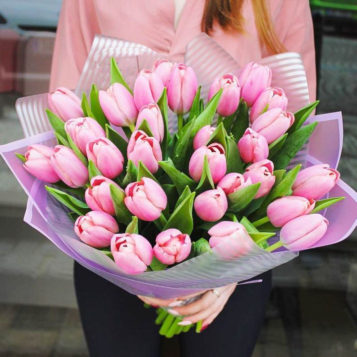 25 тюльпанов "Айс крем" в Рязани