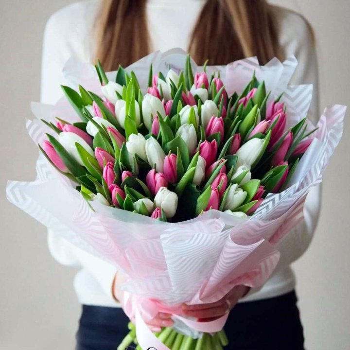 Букет тюльпанов "Лолита" в Рязани