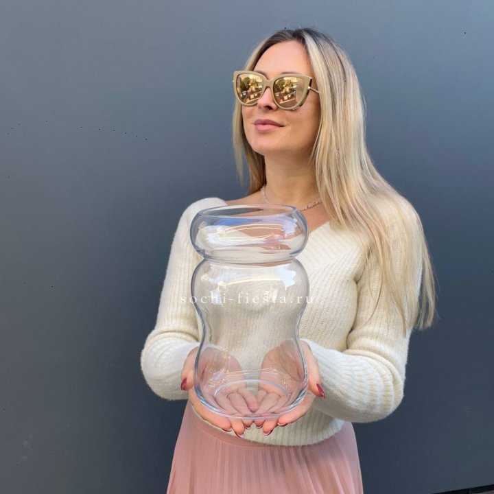 Стеклянная ваза №1 в Рязани