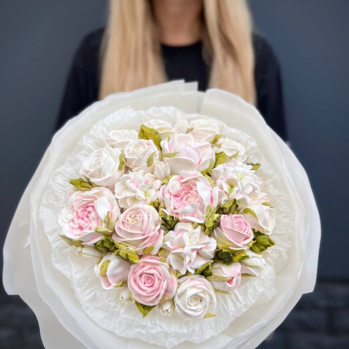 Сладкий букет из ЗЕФИРА нежный в Рязани